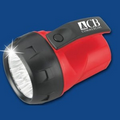 Red 9 LED Lantern Flashlight